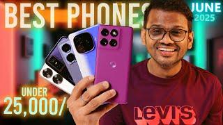 TOP 5 Best Phone Under 25000 in June 2025 l Best 5G Smartphone Under 25000