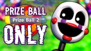 Can you beat FNaF World ONLY using PRIZE BALL?