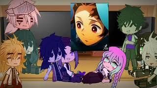 Hashira’s react to tanjiro (Sorry it’s short)