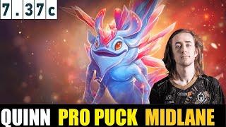  QUINN [PUCK] MID 7.37c - DOTA 2 HIGHEST MMR MATCH#dota2  #dota2gameplay  #quinn