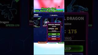 How to Get the Skeletal Dragon in Arise Crossover #sololeveling #arisecrossover #roblox #shorts
