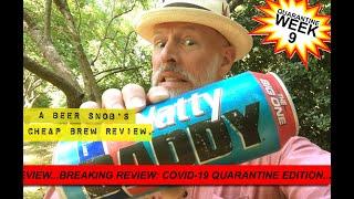 Natty Daddy Beer Review by A Beer Snob's Cheap Brew Review