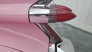 1959 pink Cadillac El Dorado convertible