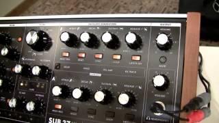 NAMM 2014 Moog Sub 37 - Prototype 1st Look