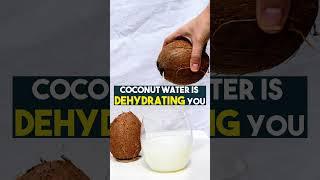 Coconut water is dehydrating you! #health #fitness #podcast #success #nutrition #habits