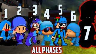 Pocoyo ALL PHASES (0-7) Friday Night Funkin' FNF MOD