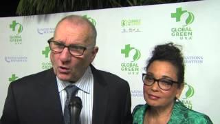 Global Green USA Pre Oscar Party: Ed O'Neill & Catherine Rusoff Interview | ScreenSlam