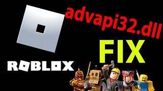 Roblox advapi32.dll error FIX