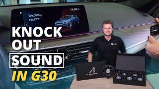 Alpha One Speakers Upgrade In BMW G30 – Installation Tutorial