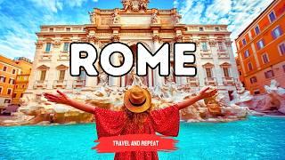 Wonders of Rome : Top 10 Places to Visit in Rome || Travel Video 4K