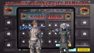 HOCAMLA BERABER ÇİFT HANDCAM WS !! 5000₺ İDDİA Pubg Mobile