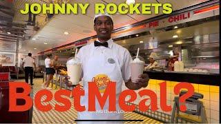 Best Meal on a Cruise?-Johnny Rockets Food Vlog