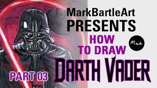 How To Draw Darth Vader: Details & Highlights