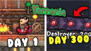 I Spent 300 Days in Terraria Master Mode... Here's What Happened!