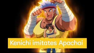 Kenichi imitates his master's Part 1: Apachai #kenichi #themightiestdisciple