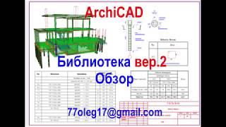 Библиотека армирования для проектирования железобетонных изделий в  ArchiCAD