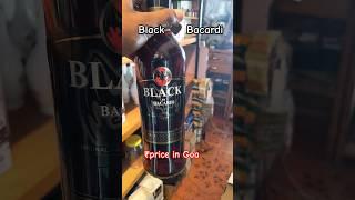 Black By Bacardi Price In Goa #bacardi #blackbacardi #alcoholingoa #goa #bacardiingoa