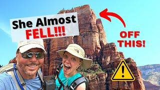   INSANE Angels Landing Hike! (Zion National Park Part 3) (Full Time RV)