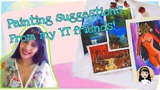 Easy Painting Ideas| Painting for beginners| ART THERAPY by Shelly