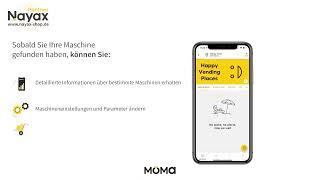 Was ist MoMa ? - Nayax mobile Management-App im Überblick