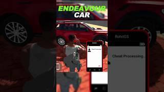 New Endeavour Car Code Indian Bike Driving 3d Endeavour Car Cheat Code #endeavourcar #code