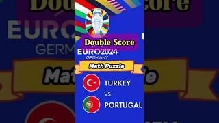 Turkey vs. Portugal In Euro 2024 Math Challenge