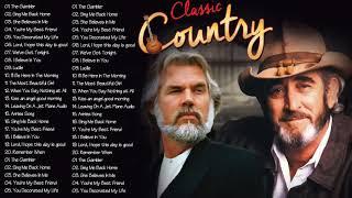 Top 100 Best Old Country Songs Of All Time - Don Williams, Kenny Rogers, Willie Nelson, John Denver