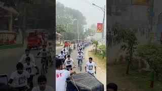 Celebrating our Victory Day with grand rally ️ #cycle #ride #rally #bd #victory #reels