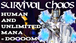 ENEMIES ARE DOOMED KEK Human with Mana Bonus | Survival Chaos | Warcraft 3 Reforged