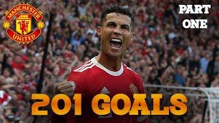 Cristiano Ronaldo | Every Goal and Assist for Man United | Part 1