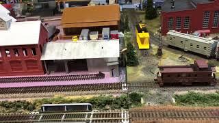 Model Railroad Adventures with Bill E25 - HO Scale 4x16 garage switching layout set up and operation