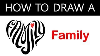 Family / Drawing / Pen Sketchs / AAARTWORKS / AELOORI ABHILASH / Narsingi