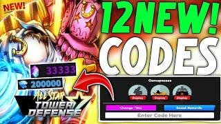 ️Hurry!! Up️ALL STAR TOWER DEFENSE CODES NOVEMBER 2024 - CODES FOR ALL STAR TOWER DEFENSE