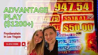 Advantage Play - How to Win over $1200 on Frankenstein!