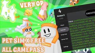 ️Pet sim x all gamepasses script! (working) | Arceus X script