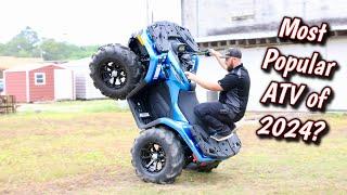 New ATV Time! CFMOTO CFORCE 500 Review plus Upgrades & Wheelies