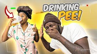 Mkojo Ni Dawa Ya Uso! | Drinking My PEE In Front Of My Boyfriend! *HE GOES CRAZY*