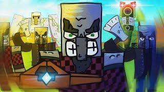 Villager vs Pillager - Cartoons about tanks / Minecraft