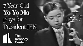 7-Year-Old Cellist Prodigy Yo-Yo Ma's Debut Performance for President JFK | The Kennedy Center