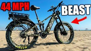 The 44 MPH E-Cells Kings Crown is a MONSTER Dual Motor ebike!