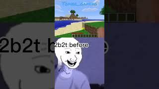 2b2t before va now #2b2t #shorts #minecraft #tomer_gaming