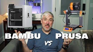 Prusa vs Bambu Lab X1C 3D Printers - Which is the right choice?