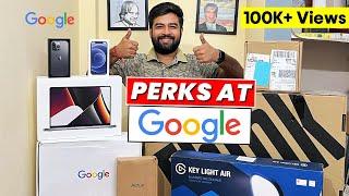 @Google Onboarding Kit - Amazing Google Perks  | Paras Thakur