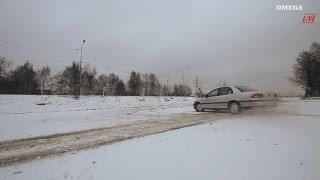 Раскатываем машину в первый снег. OPEL OMEGA B 1995, X20XEV [OMEGA LIVE #1]