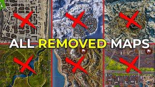 ALL 18 REMOVED MAPS in World of Tanks