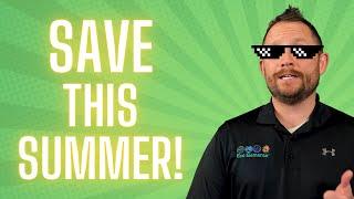 Summer Maintenance | Tips For An Energy Efficient Summer | Eco Elements