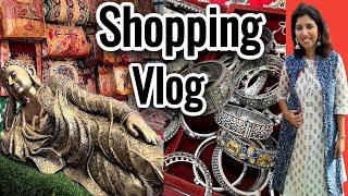 Chennai Street Shopping Vlog | Kalakshetra Exhibition | Poornima Raman