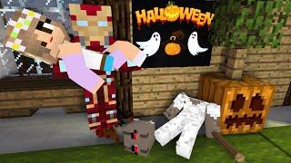 Monster School : GRANNY HALLOWEEN horror game challenge - Minecraft Animation