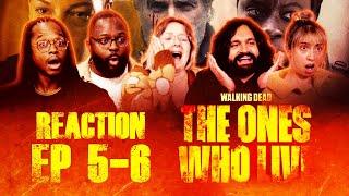 The Reaction That Gives Life | The Ones Who Live | Part 5 and 6 FINALE!! } Normies Group Reaction!