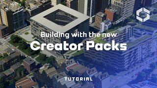 Building with the NEW Creator Packs | Modern City Bundle | Cities: Skylines II